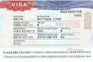 Cập nhật thủ tục hồ sơ xin Visa nhập cảnh Hàn Quốc 2022