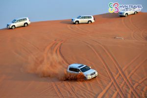 Khám phá sa mạc Safari bằng xe SUV Đẳng cấp