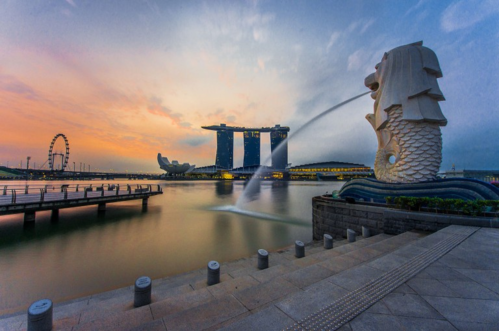 Sư tử Merlion - biểu tượng nổi tiếng của Singapore. Ảnh: Culture Trip.