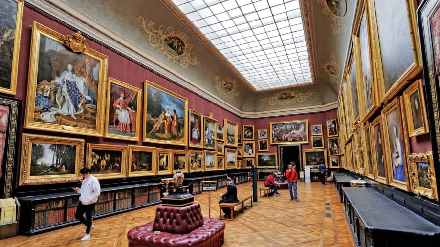 Lâu đài Chantilly có bộ sưu tập các bức tranh cổ lớn thứ 2 ở Pháp sau bảo tàng Louvre. Ảnh: Auberge du Jeu de Paume