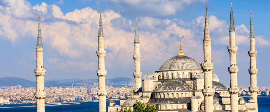 Giáo Đường Hồi Giáo Blue Mosque - Blue Mosque - Istanbul - Thổ Nhĩ Kỳ