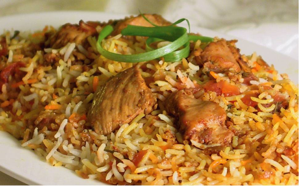 cơm chiên biryani là một trong 30 món ăn ở singapore phải thử