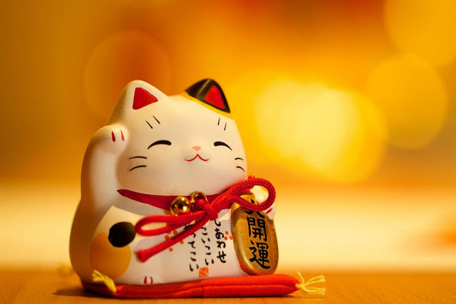  Mèo may mắn Maneki Neko