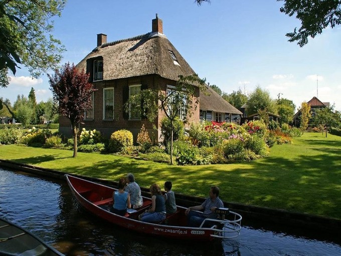 Ngôi làng không có lối đi ở Hà Lan