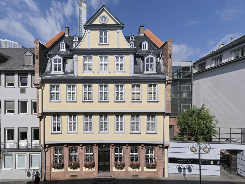 Nhà của họa sỹ, nhà văn, nhà thơ nổi tiếng Johann Wolfgang von Goethe