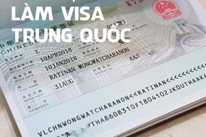 Thủ tục làm visa Trung quốc  mới nhất