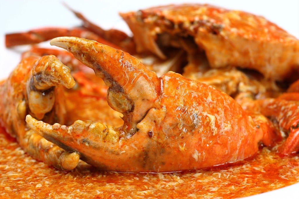 cua sốt ớt là một trong 30 món ăn ở singapore phải thử