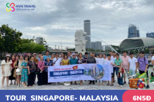 Tour Du lịch Singapore Malaysia 6 ngày 5 Đêm Bay Vietnam Airlines