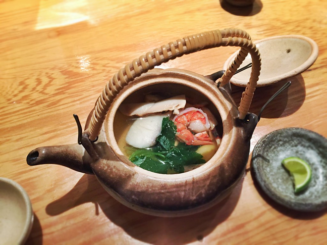 “Tách trà” Matsutake dobin mushi - đặc sản mùa thu Nhật Bản