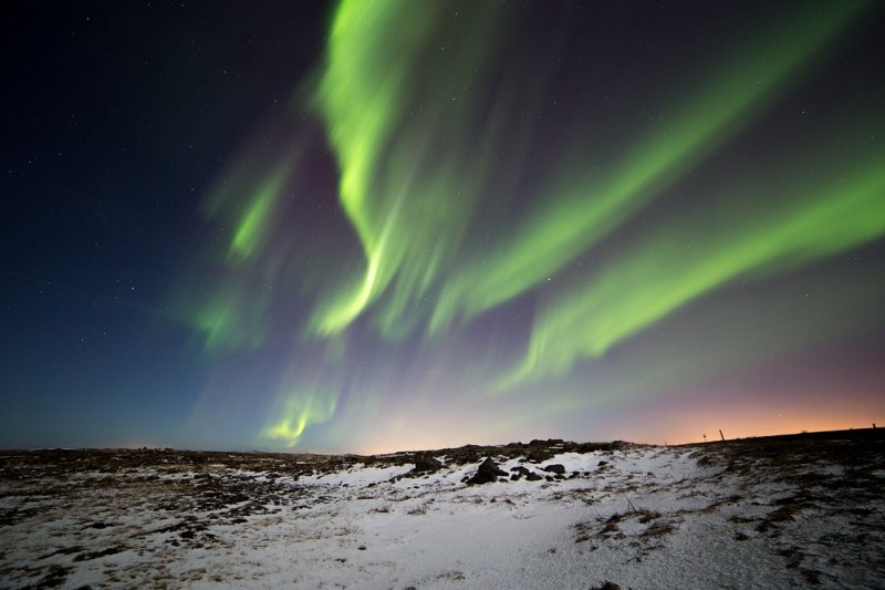 cực quang huyền ảo tại Iceland